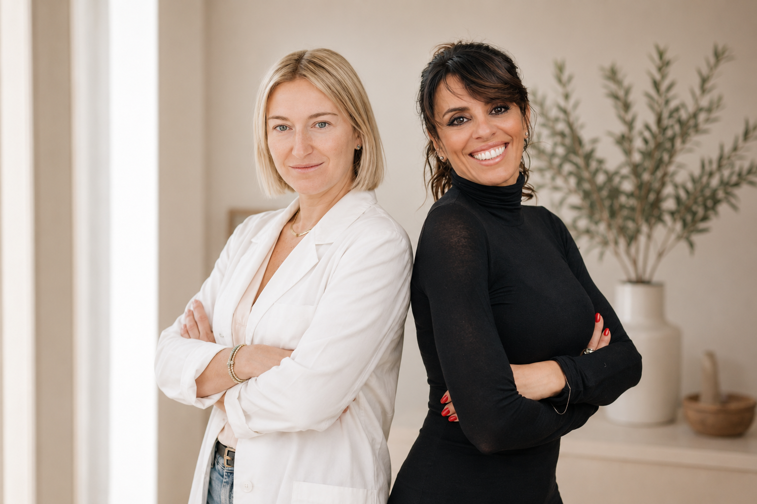 Dr.ssa Lucia Riganelli e Francesca Lettieri, ritratto editoriale